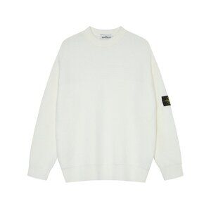 Stone Island White Sweater